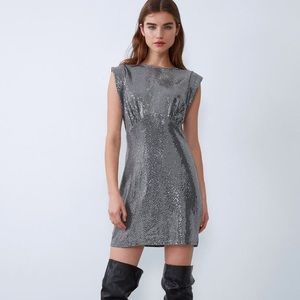 🪩 NWT 🪩 Zara Disco Mini Dress